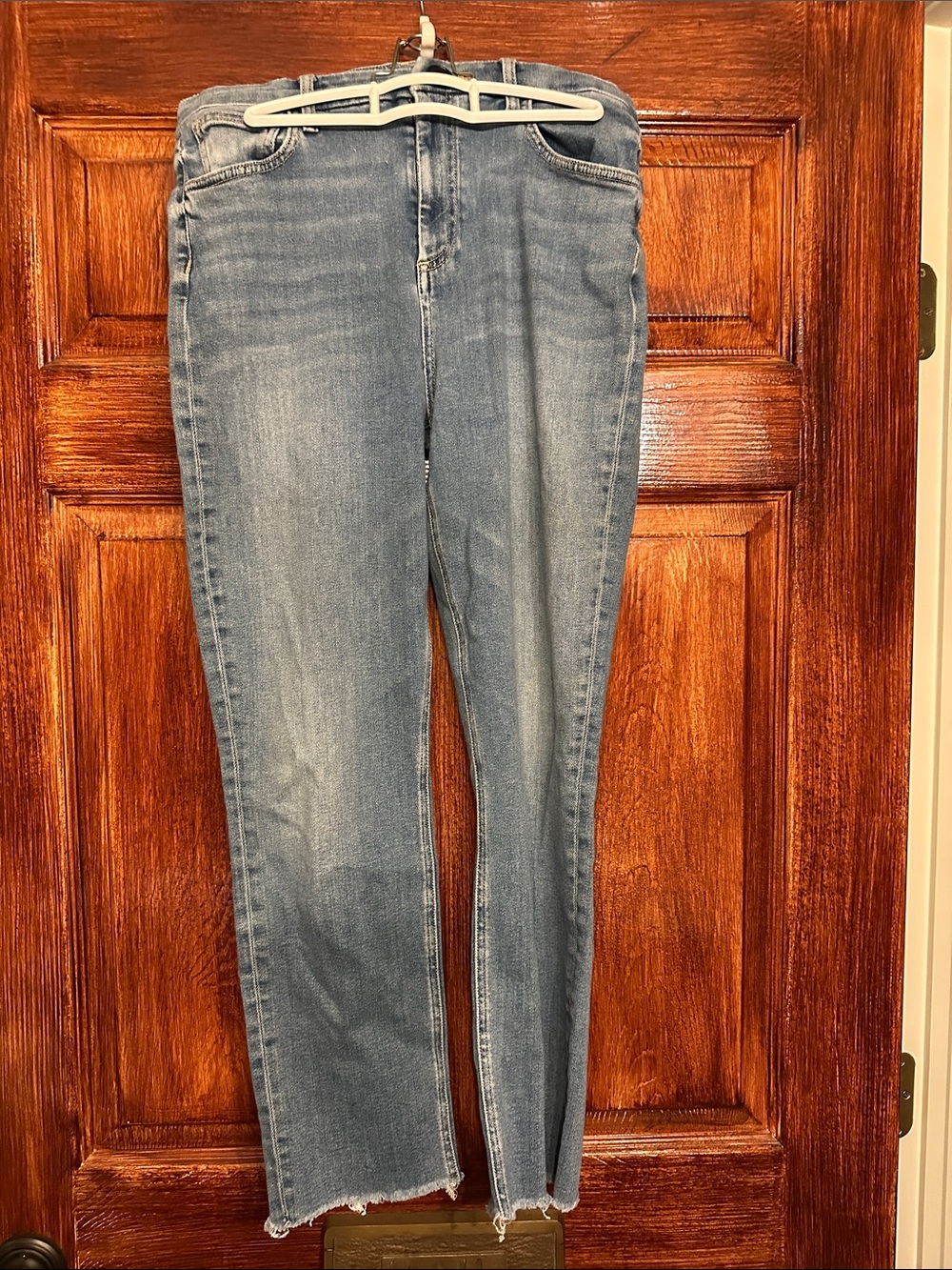 Frank & Eileen Light Blue Cropped Derry Jeans
